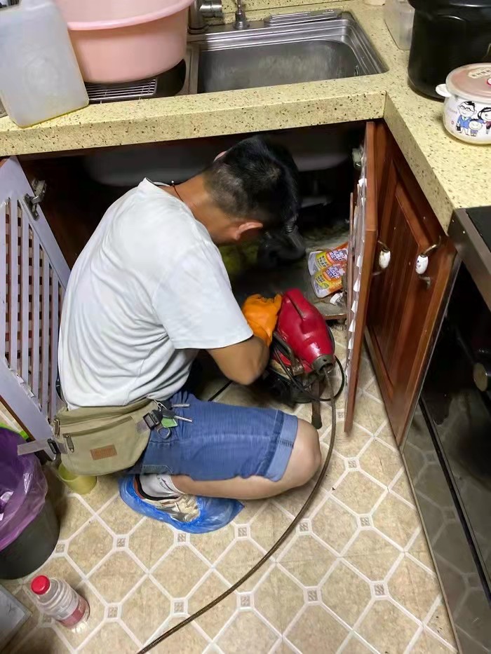 五桂山通下水道